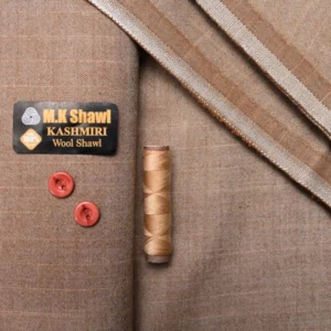 Pure wool unstitched suit fabric by MK Shawls